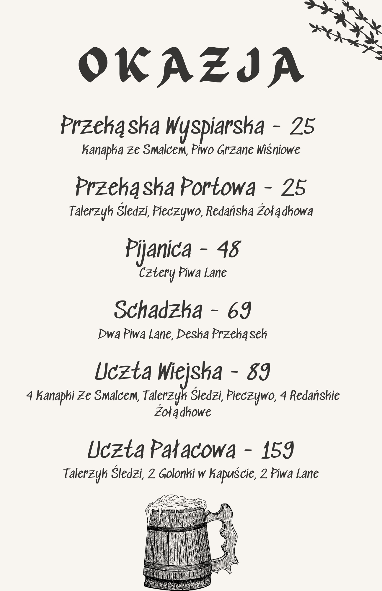 Menu Page 7